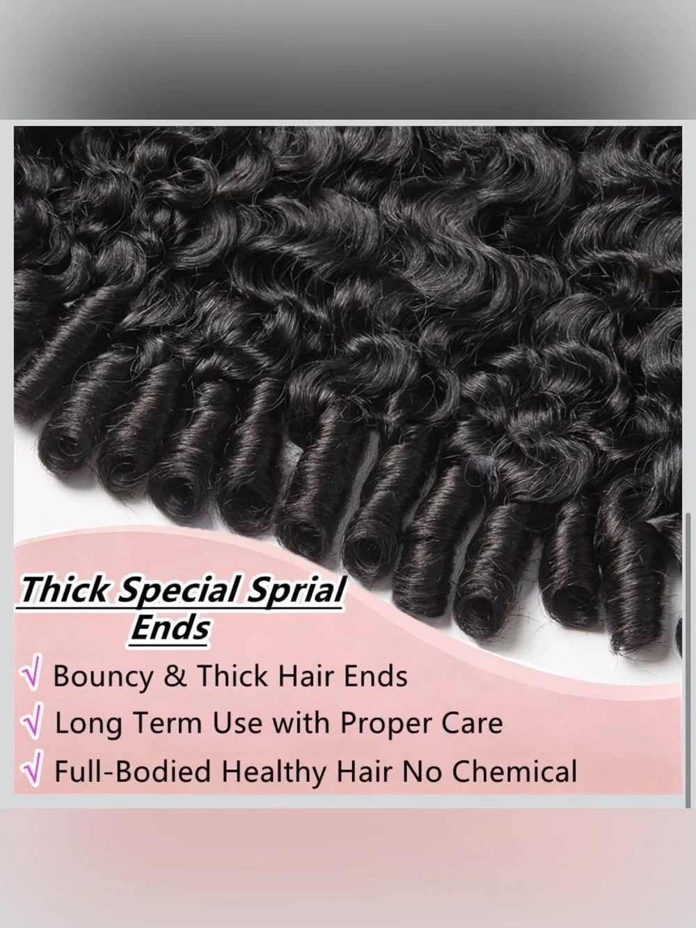 ✨ Burmese Curly Human Hair Bundles with 5x5 HD Lace Closure ✨